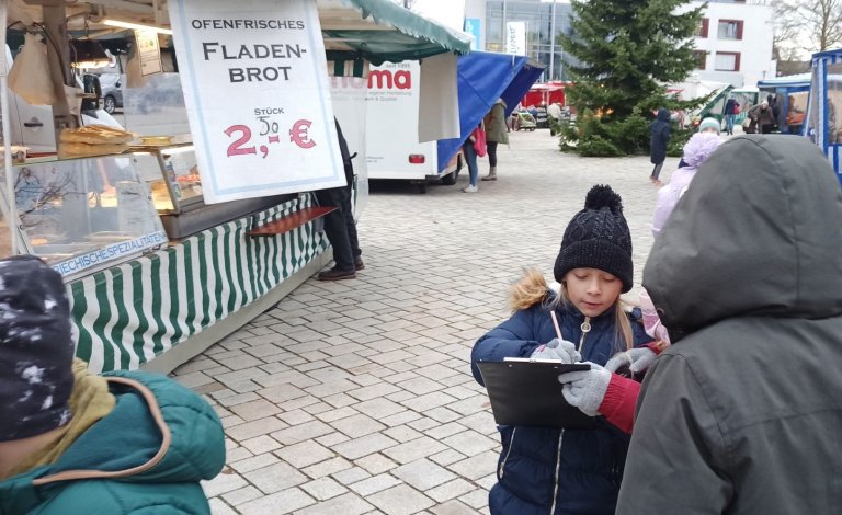 3 - Besuch auf dem Wochenmarkt